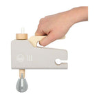 Small foot - houten mixer speelset grijs tasty