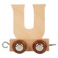 Small foot - houten lettertrein - u - 12 stuks