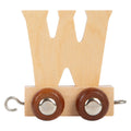 Small foot - houten lettertrein - w - 12 stuks
