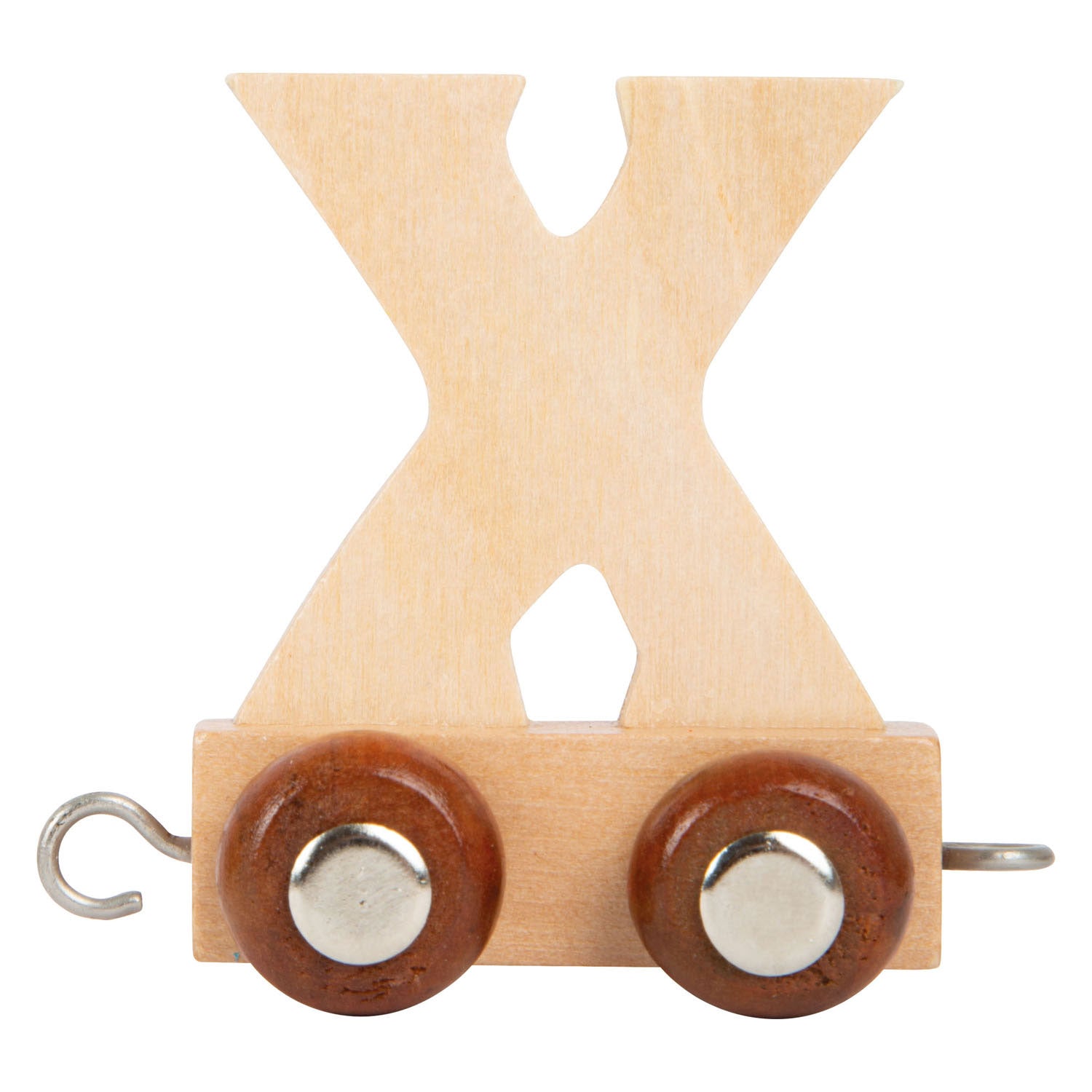 Small Foot - houten lettertrein - x - 12 stuks