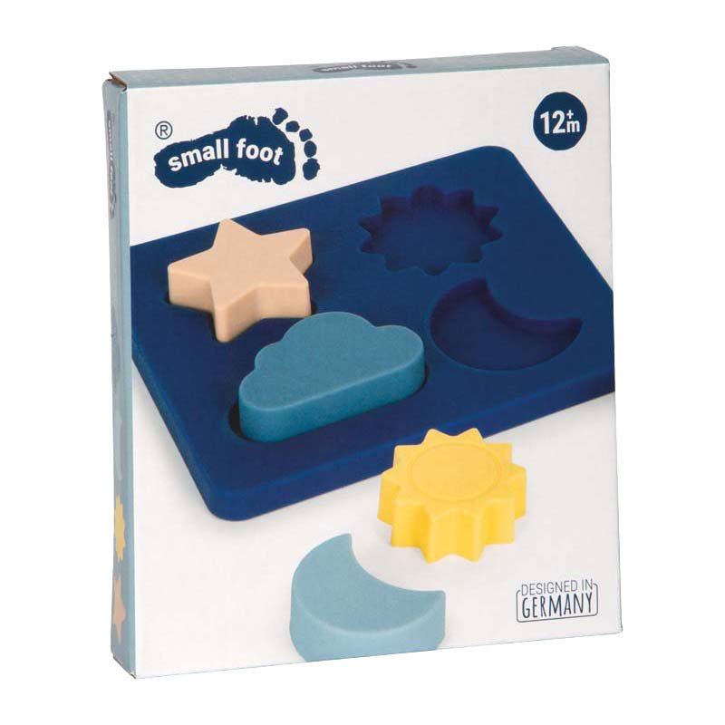 Small foot - siliconen puzzel