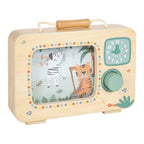 Small foot - houten televisie muziekdoos safari fsc