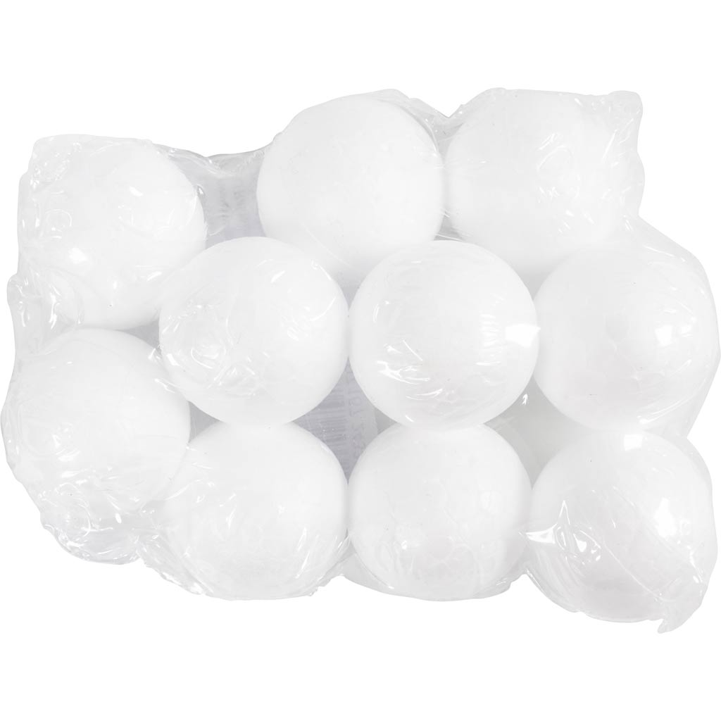 Creativ Company - Creativ Company Https://www.cchobby.nl/ballen-d-3-cm-wit-10-stuk-1-doos