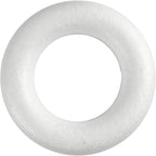 Creativ Company - Creativ Company Https://www.cchobby.nl/ringen-met-platte-achterkant-20-cm-25-mm-wit-1-stuk