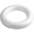 Creativ Company - Creativ Company Https://www.cchobby.nl/ringen-met-platte-achterkant-afm-30-cm-dikte-40-mm-wit-1-stuk