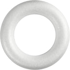 Creativ Company - Creativ Company Https://www.cchobby.nl/ringen-met-platte-achterkant-afm-30-cm-dikte-40-mm-wit-1-stuk