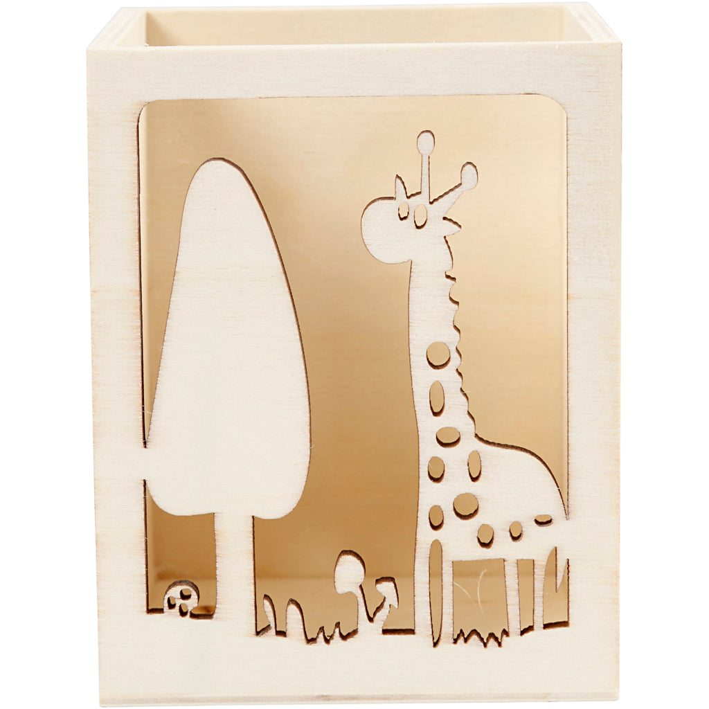 Creativ Company - Creativ Company Https://www.cchobby.nl/pennenbakje-giraf-10-cm-8-cm-1-stuk