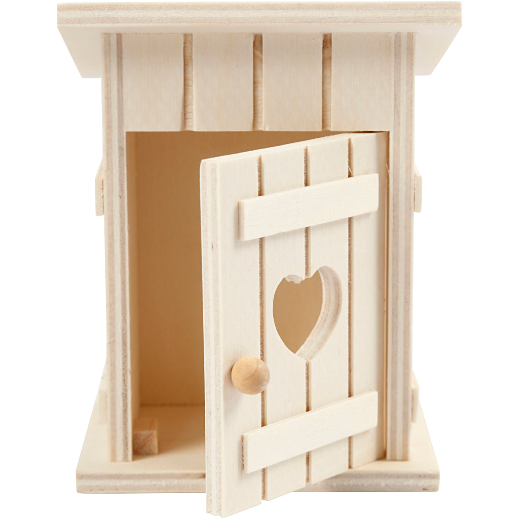 Creativ Company - Creativ Company Https://www.cchobby.nl/toilethuis-l-8-cm-b-6-5-cm-1-stuk