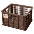 Basil fietskrat M - medium - 29.5 liter - bruin