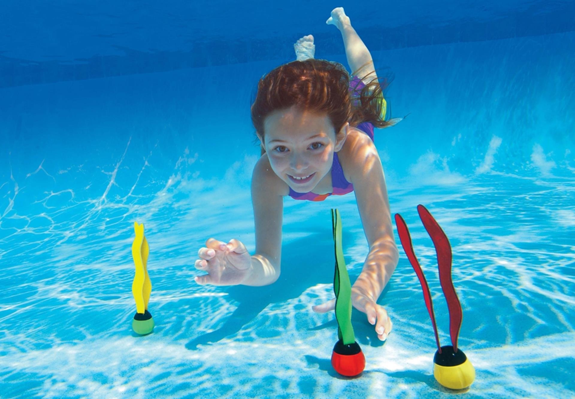 Intex onderwater funballen set a 3st.