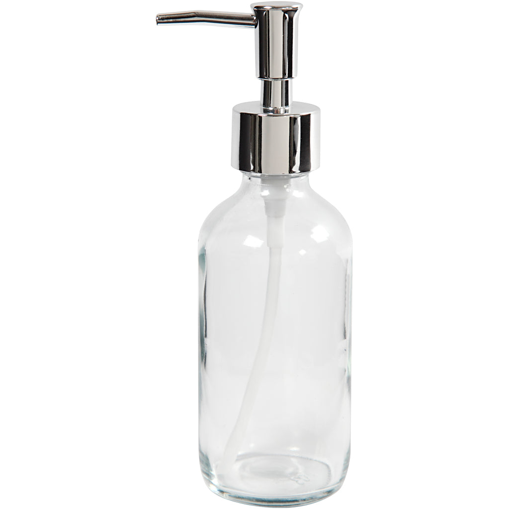 Creativ company glazen zeeppomp - 230ml.