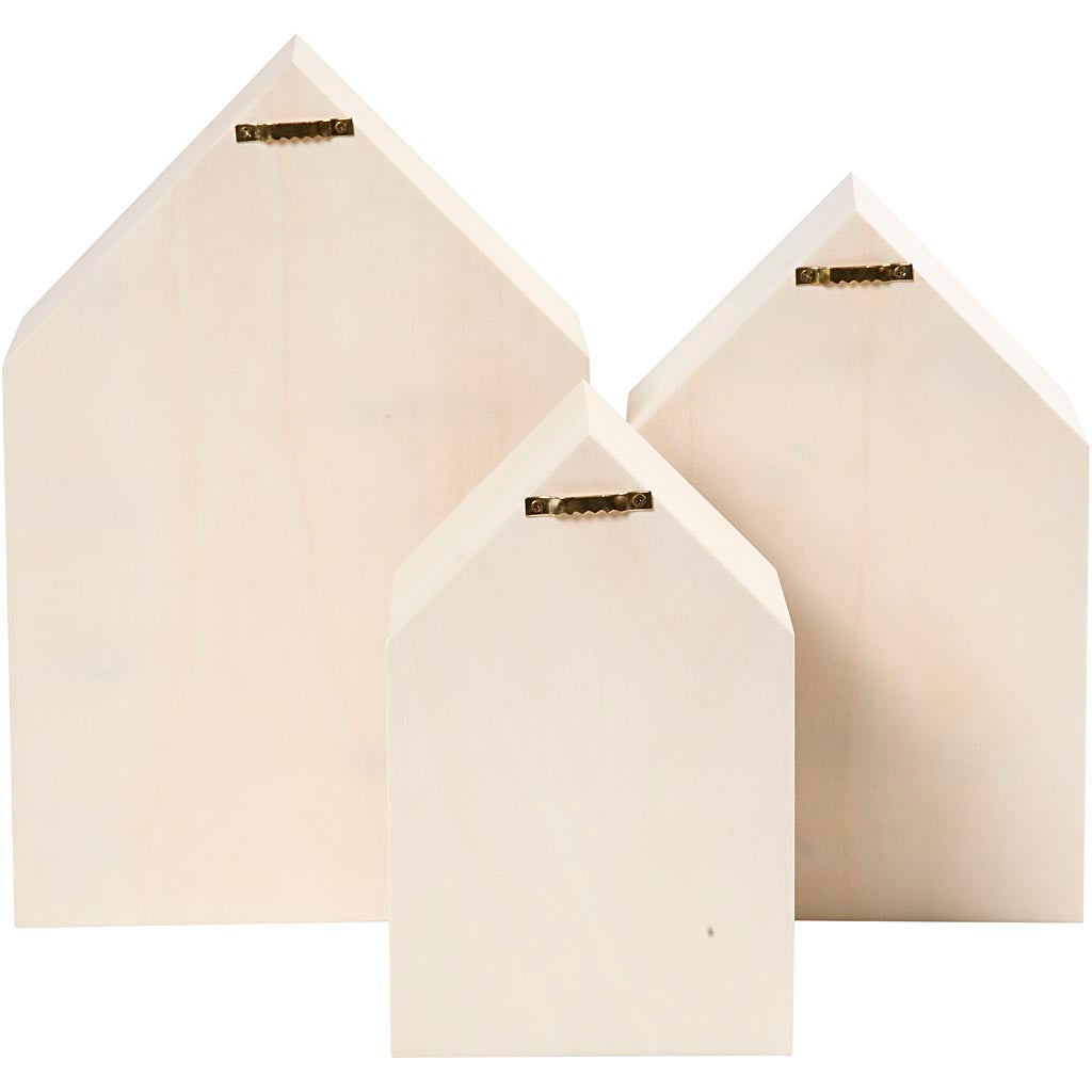 Creativ Company - Creativ Company Https://www.cchobby.nl/showdozen-huizen-h-20-3-25-3-31-cm-d-10-cm-b-13-16-2-20-cm-3-stuk-1-set