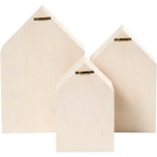 Creativ Company - Creativ Company Https://www.cchobby.nl/showdozen-huizen-h-20-3-25-3-31-cm-d-10-cm-b-13-16-2-20-cm-3-stuk-1-set