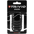 Trivio - spacer 10mm 1 1 8 aluminium zwart - 5 stuks