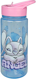 Van der meulen undercover drinkfles stitch - 500ml roze blauw bpa vrij.