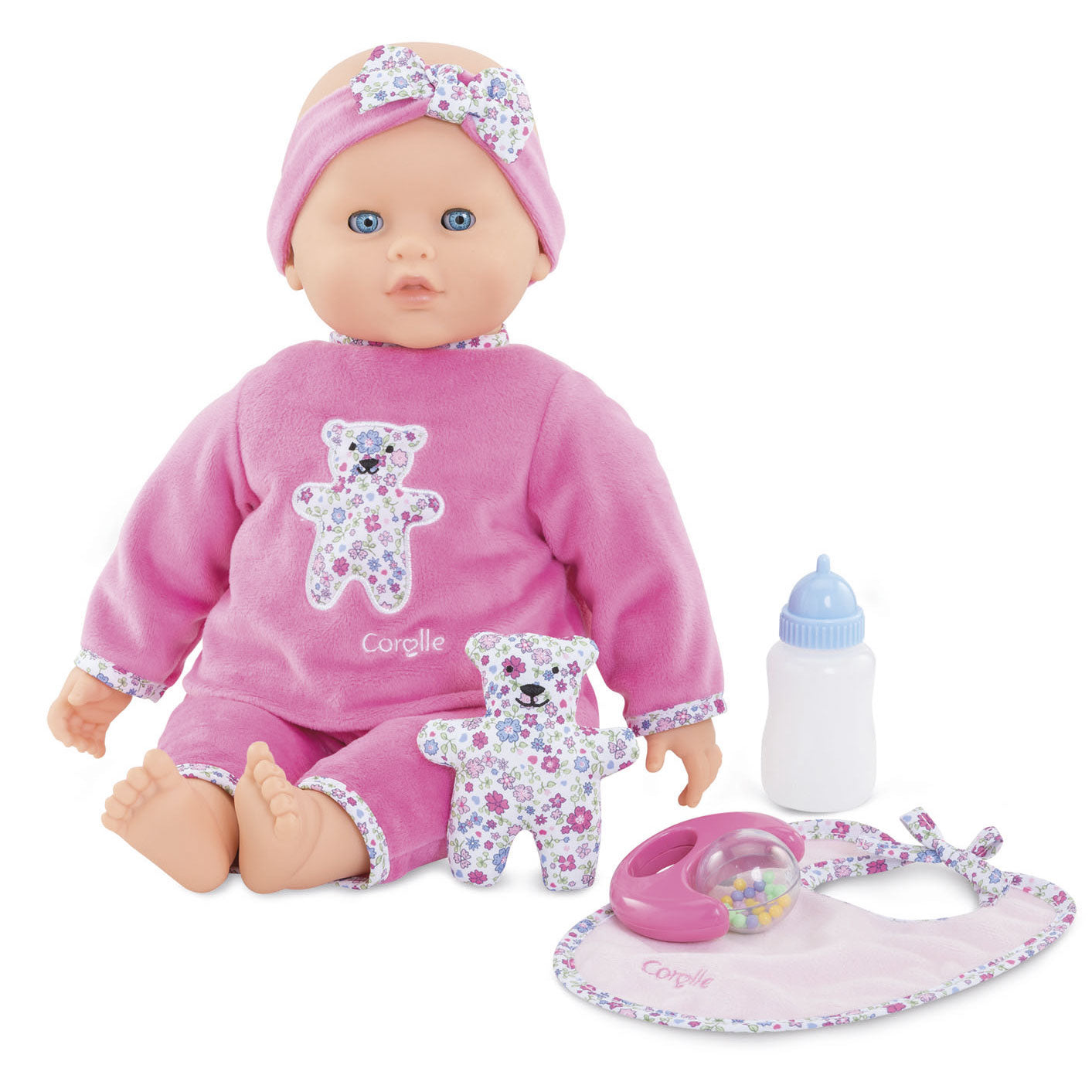 Corolle mon grand poupon interactieve babypop lucille, 42cm