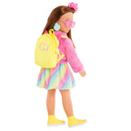 Corolle - girls - poppenkleertjes fluo set dressing room