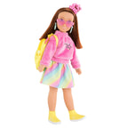 Corolle - girls - poppenkleertjes fluo set dressing room