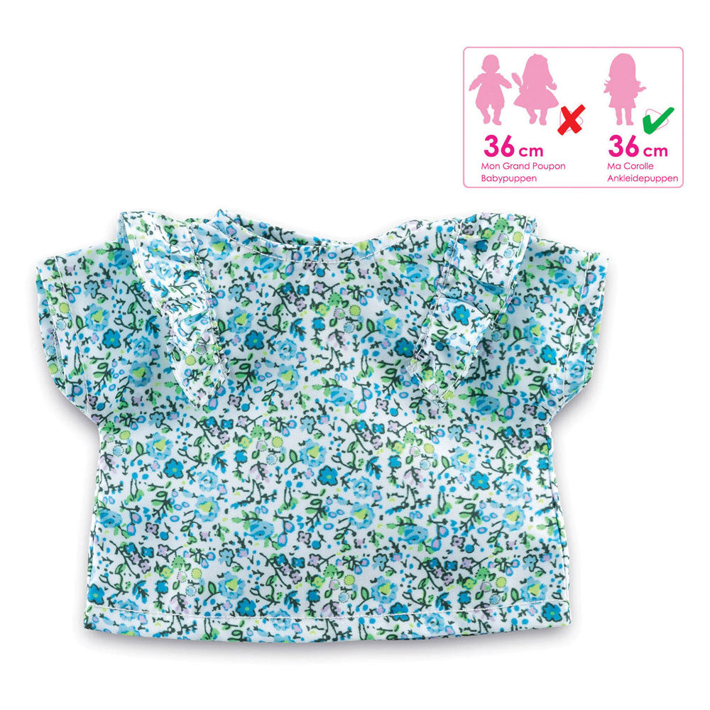 Corolle - Ma blouse bloemen 36cm