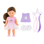 Corolle mini corrolines romy eenhoorn pop, 20cm