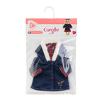 Corolle holidays jas voor babypop, 30cm