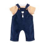 Corolle - t-shirt en marineblauw overall 36cm