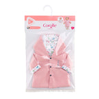 Corolle omkeerbare regenjas voor babypop, 36cm