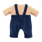 Corolle - t-shirt en marineblauw overall voor babypop 42cm