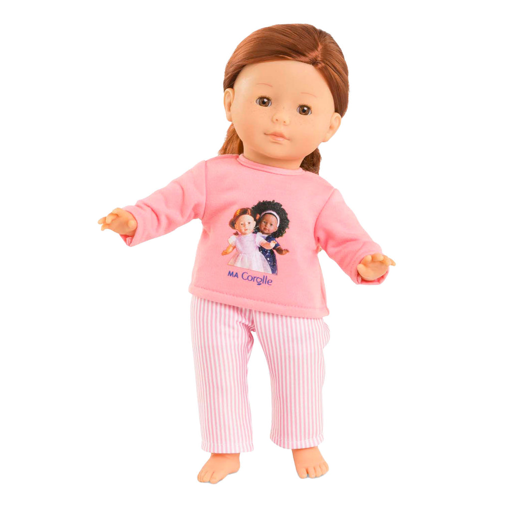 Corolle poppen pyjama roze 36cm - poppenkleding set. m