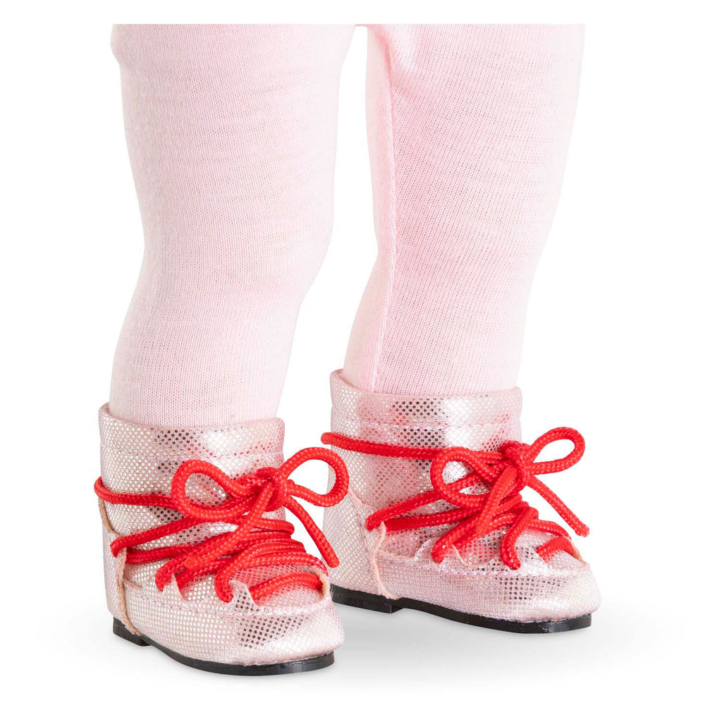 Corolle - roze snowboots voor poppen 36cm