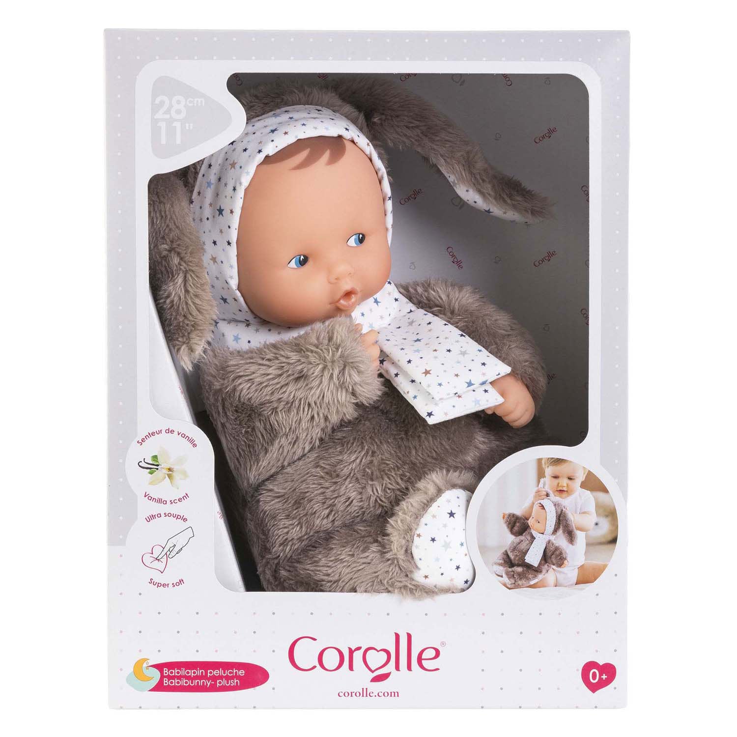 Corolle - mon doudou pluche babykonijn babypop - 28cm