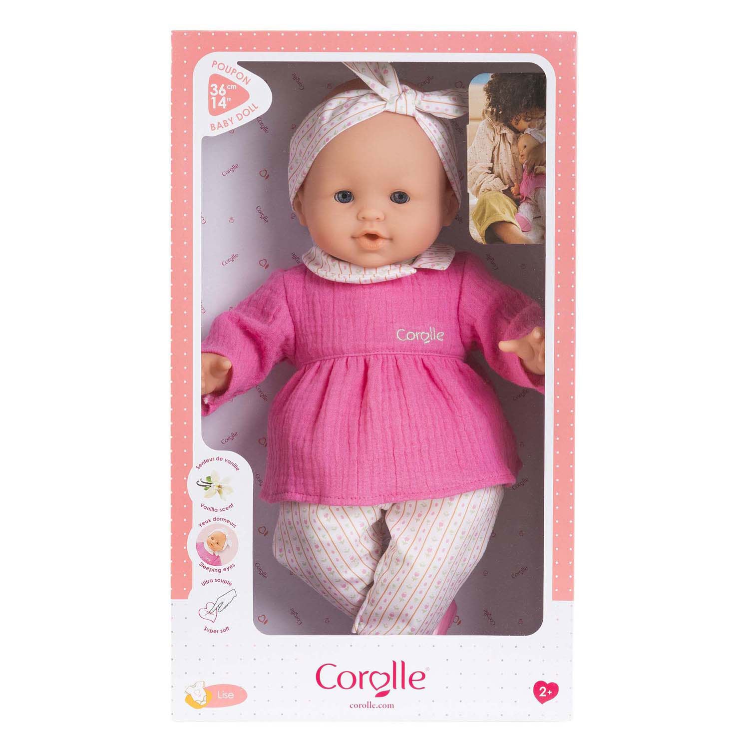 Corolle - mon grande poupon babypop lise - 36cm