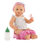Corolle - mon grande poupon drink- en plaspop emma - 36cm
