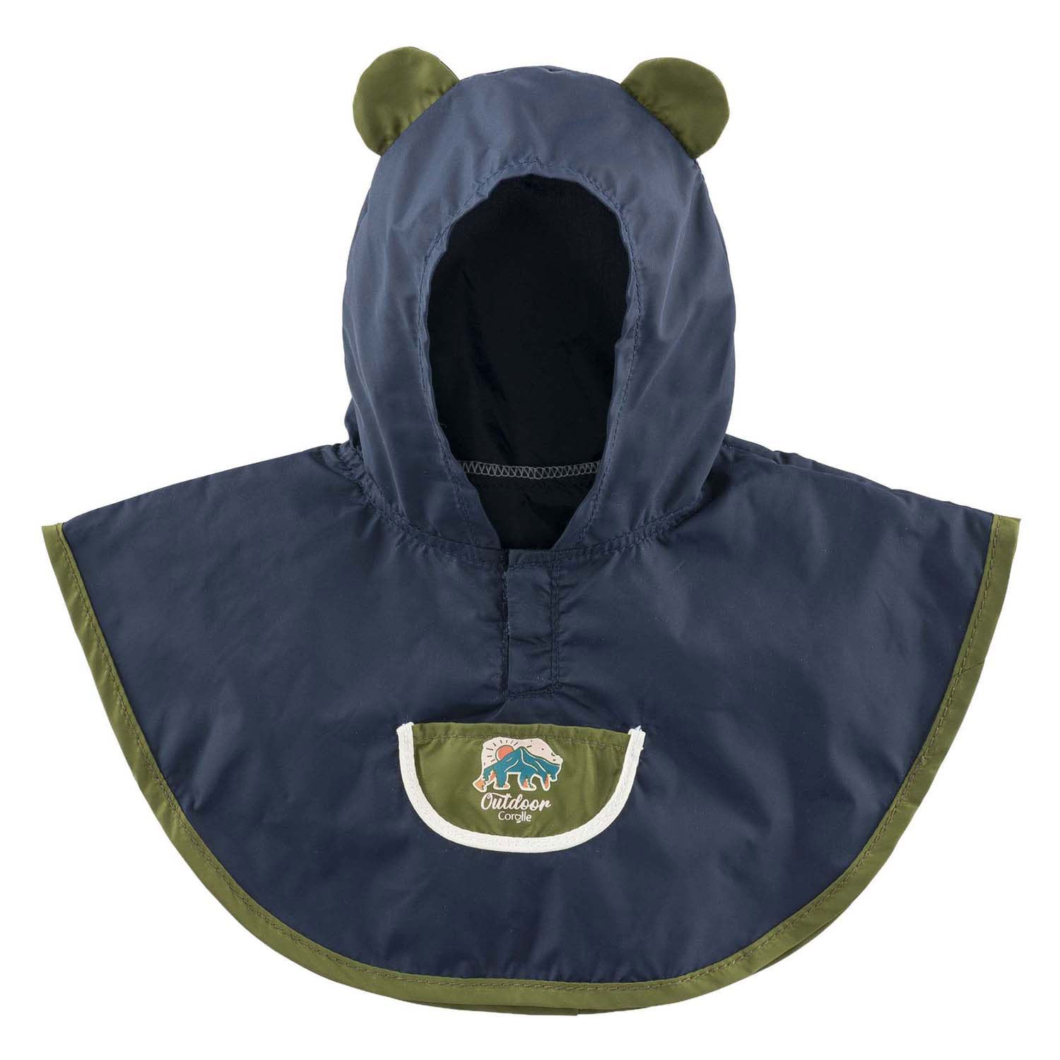 Corolle regenponcho kleine ontdekker - 30cm