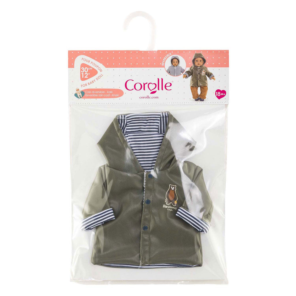 Corolle poppen regenjas omkeerbaar - 30cm