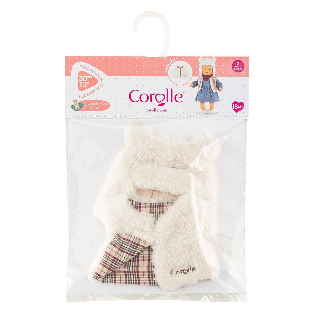 Corolle - poppen winterset kostuum kleine ontdekker 30cm - poppenkleding.