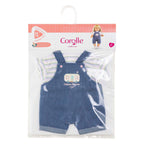 Corolle poppen jeans overall met t-shirt kleine ontdekker - 36cm