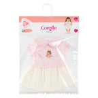 Corolle t-shirt met jurkje kleine ontdekker - 36cm