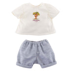 Corolle t-shirt met korte broek kleine ontdekker - 36cm