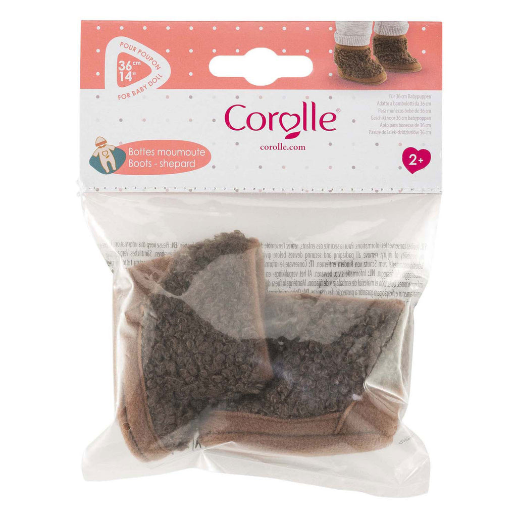 Corolle schapenvachten poppenschoenen - 36cm