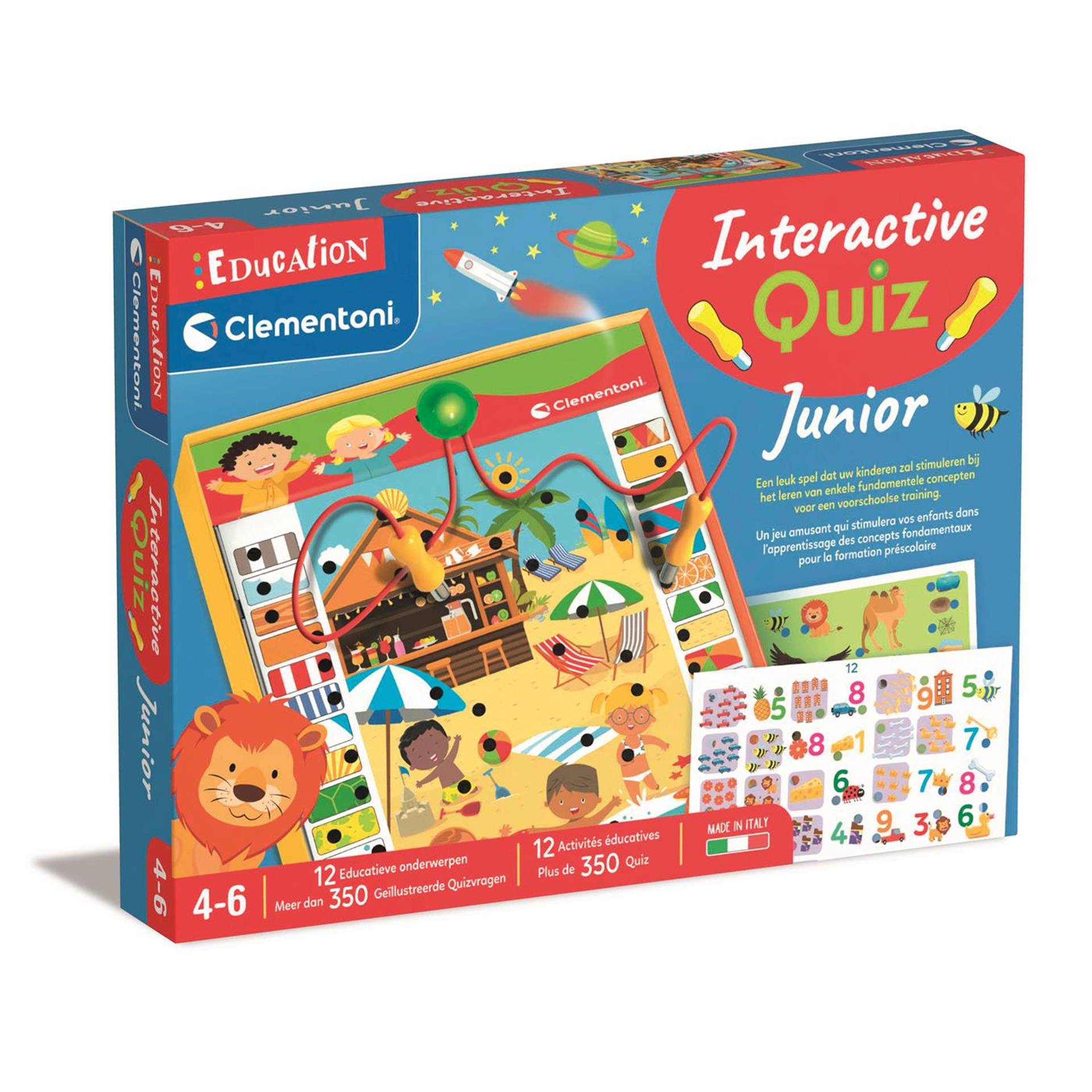 Clementoni interactive quiz junior