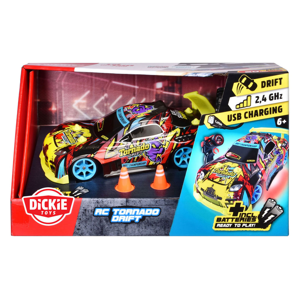 Dickie - Dickie rc bestuurbare auto tornado drift rtr