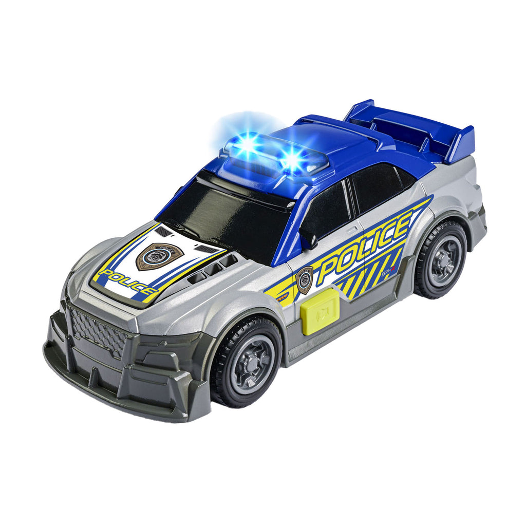 Dickie - Dickie politieauto grijs met licht en geluid