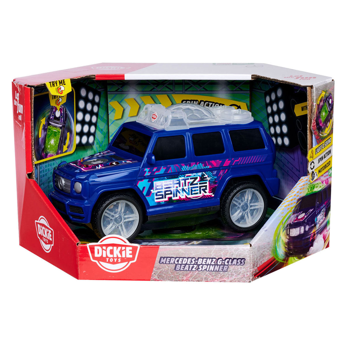 Simba dicky toys beatz spinner mercedes a classe 24 cm groot