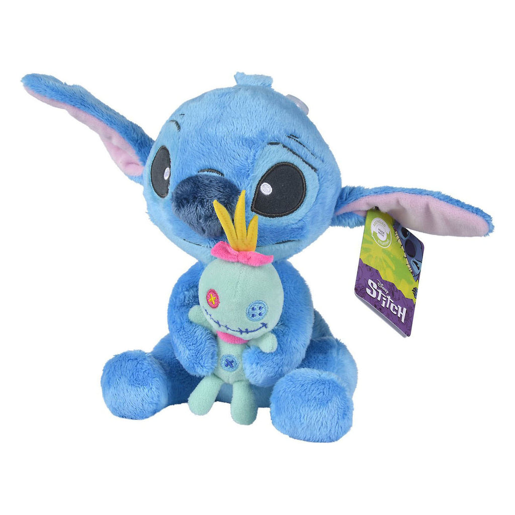 Disney stitch met scrump knuffel - 25 cm