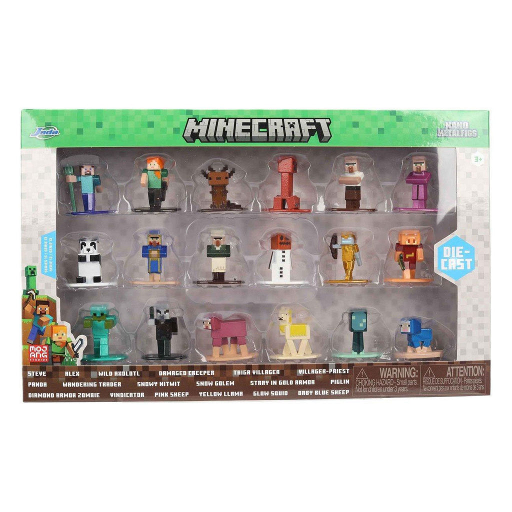Jada Toys - Jada Toys Minecraft multi-pack nanofiguren wave 13 - 18dlg.