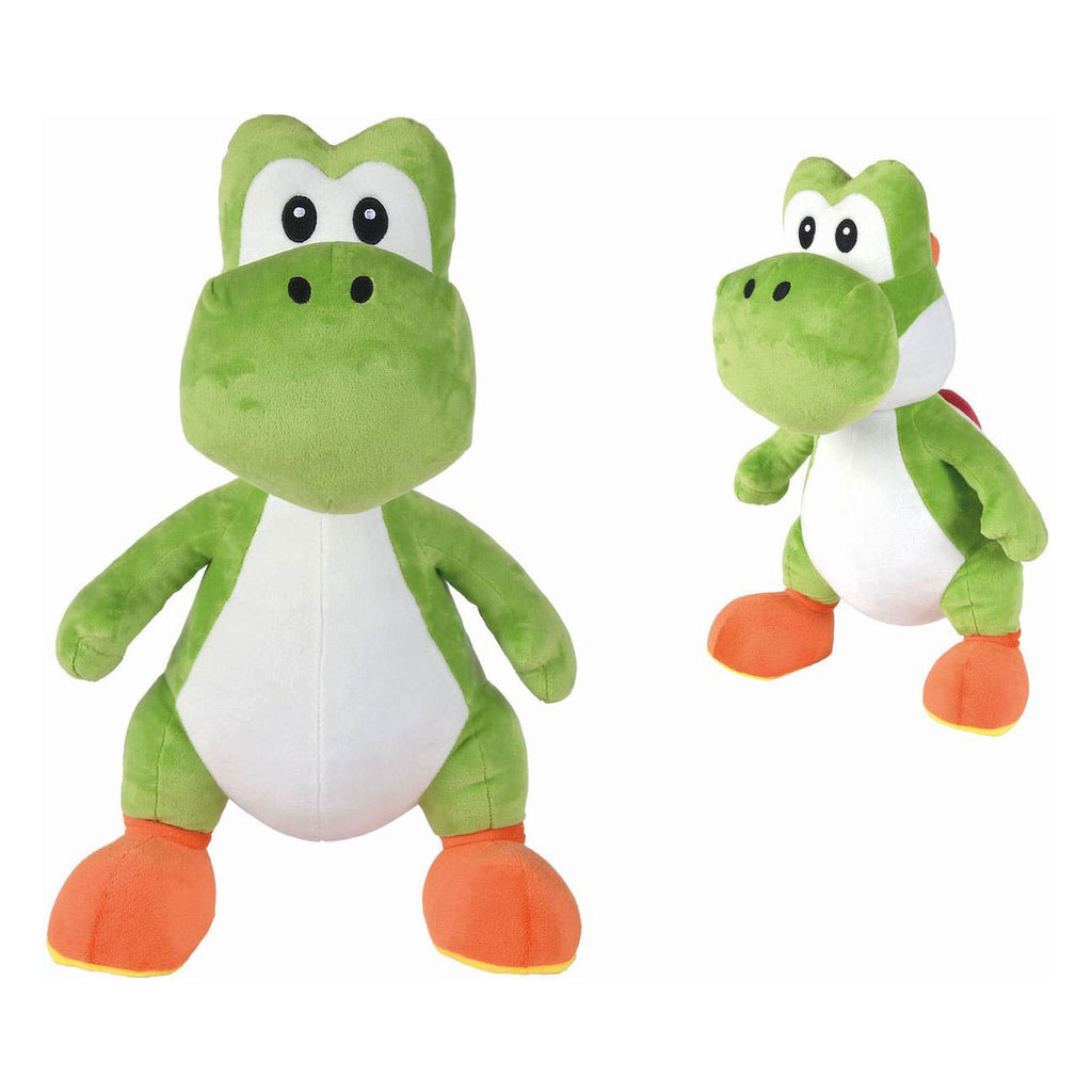 Nicotoy knuffel super mario yoshi groen 50 cm