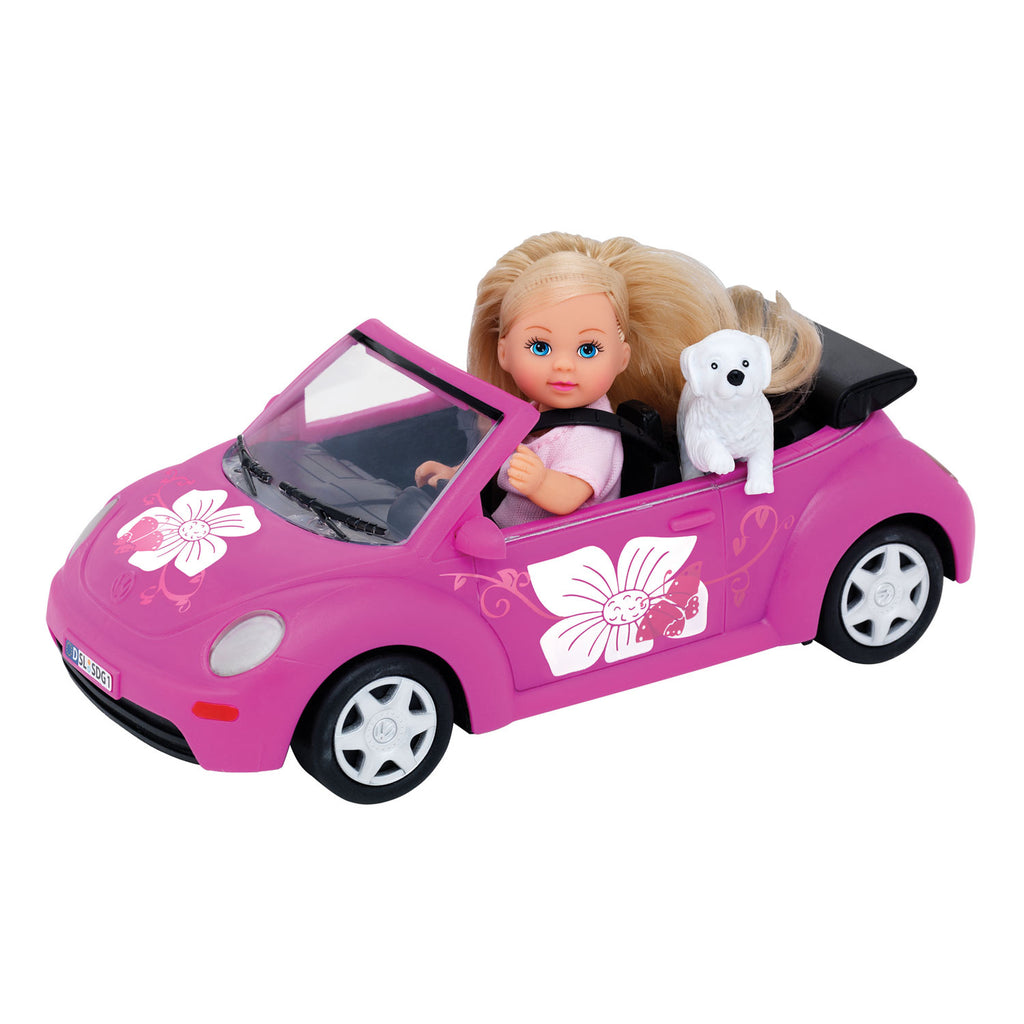 Simba - Simba - evi love - evi met beetle wagen 23cm - minipop - vanaf 3 jaar
