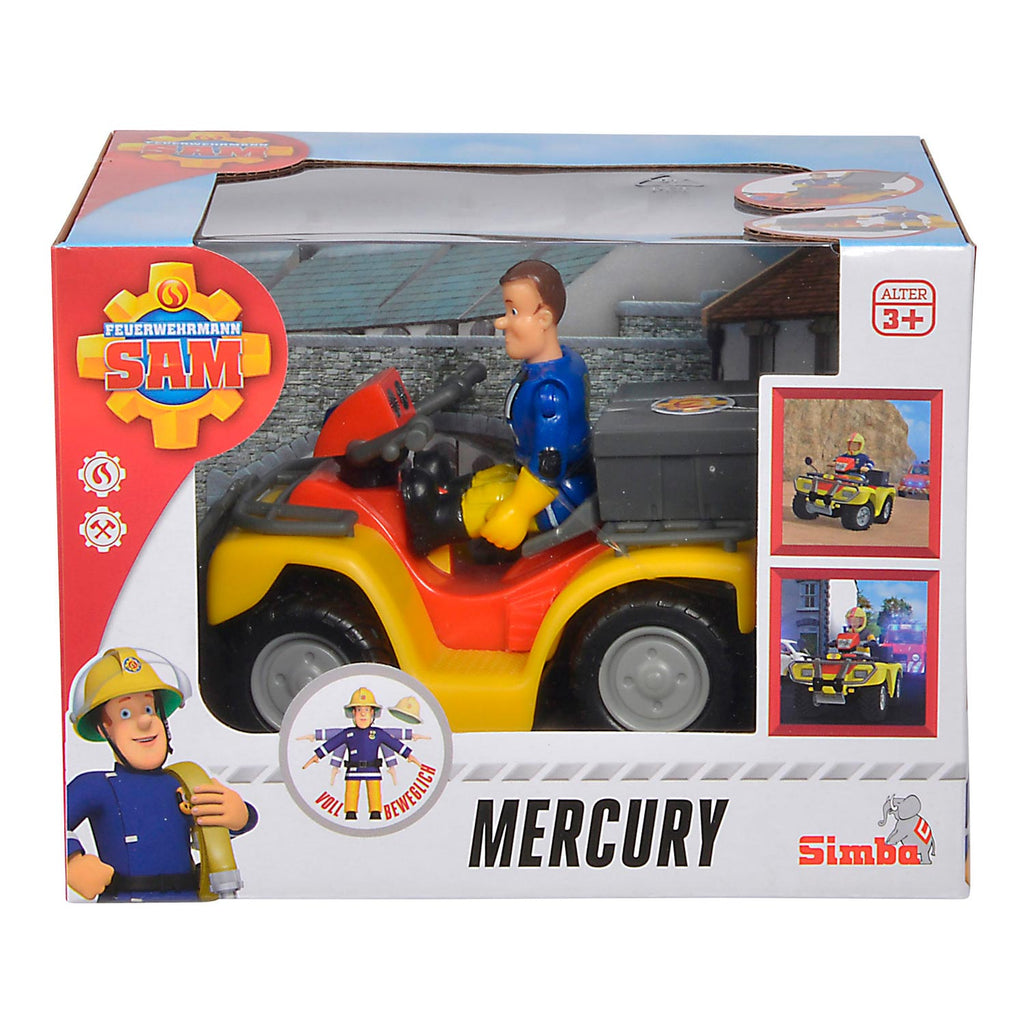 Simba - Simba Brandweerman sam mercury met figuur