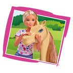 Simba - steffi love - riding trip - pop met paard - paardrijden - 29 cm - vanaf 3 jaar